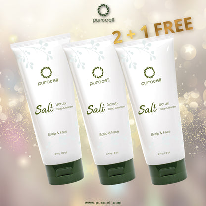 Buy 2 Get 1 Free Salt Scrub Deep Cleanser