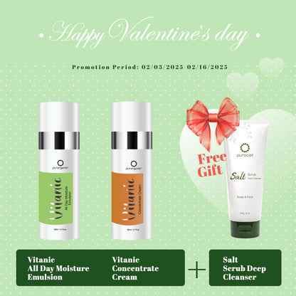 Valentine's Day Gift Value Set : Vitanic Perfect Daily Care Set