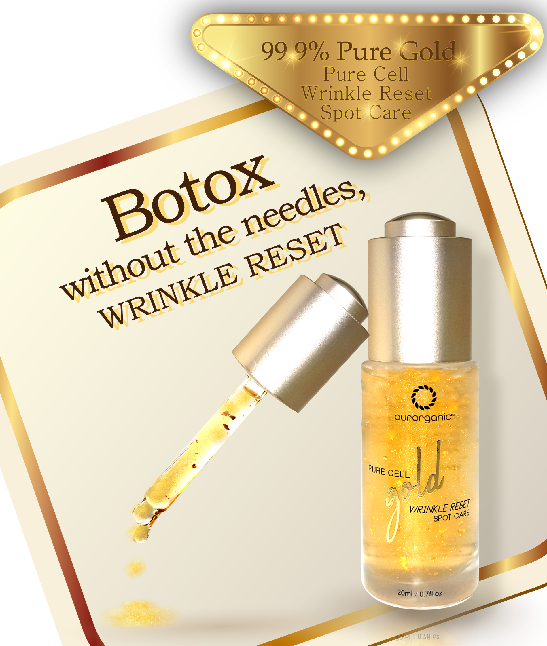 Botox without needle wrinkle skincare set